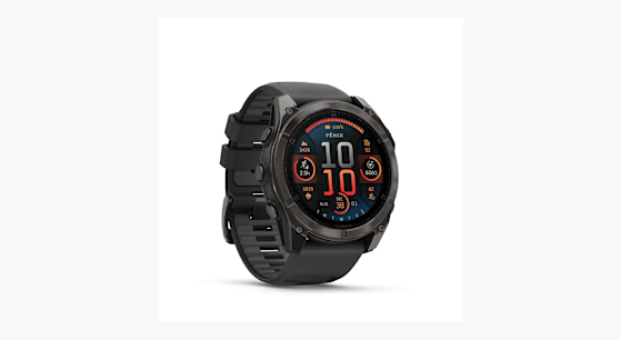 GARMIN fenix® 8 51 mm AMOLED Sapphire Sportuhr Schwarz