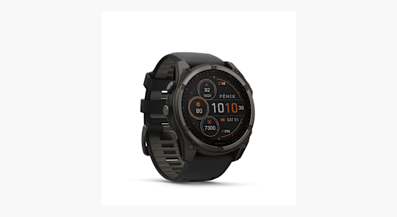 GARMIN fenix® 8 51 mm Solar Sapphire Sportuhr Grau | ochsnersport.ch