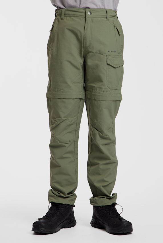46 NORD Zip-Off pantaloni da trekking bambini Marrone 976 1