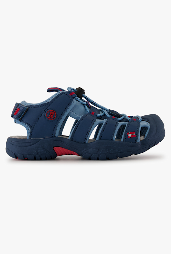 Trollkids Kvalvika sandali da trekking bambini Blu 9624 1