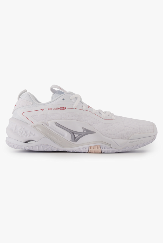 Mizuno Wave Stealth Neo 2 scarpe da palestra donna Bianco 33077 1