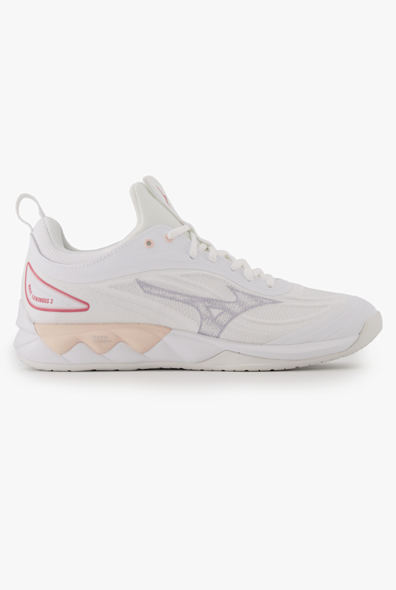 Mizuno Wave Luminous 3 Damen Hallenschuh Weiss 33103 1