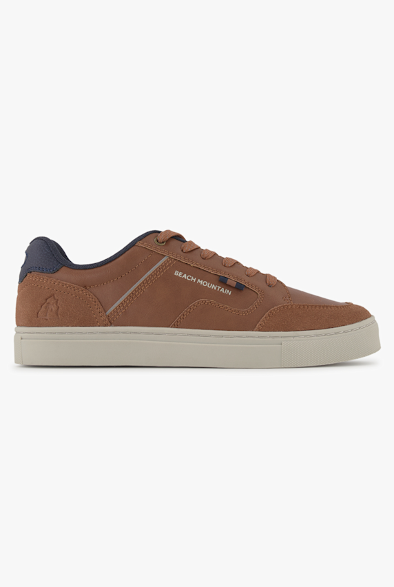 BEACH MOUNTAIN Re-Sailor sneaker hommes Marron 33527 1