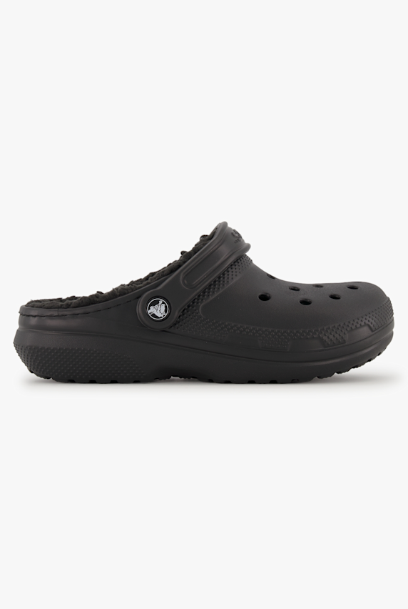 Crocs Classic Lined Clog slipper femmes Noir 34618 1