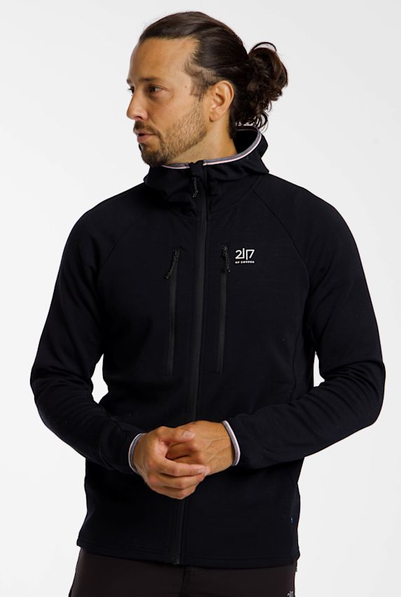 2117 OF SWEDEN Skaulo Wool midlayer uomo Nero 50583 1