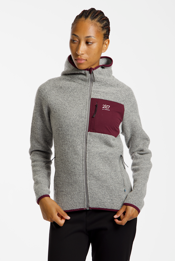 2117 OF SWEDEN Skord Damen Midlayer Grau 50582 1