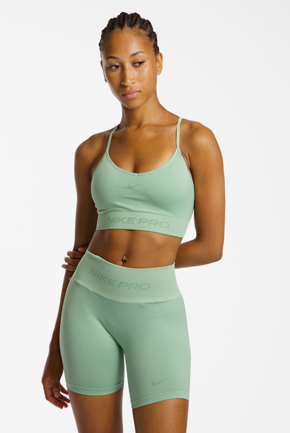 Nike Pro Seamless Light Damen Sport-BH Grün 50839 1