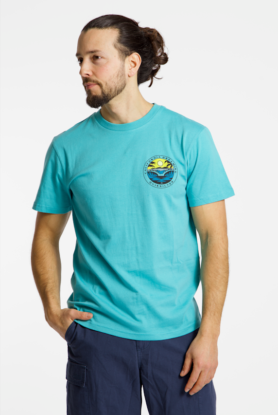 Quiksilver CA Dreaming t-shirt uomo Turchese 51800 1