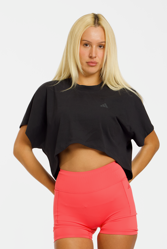 adidas Primelift Workout Graphic t-shirt femmes Noir 52384 1