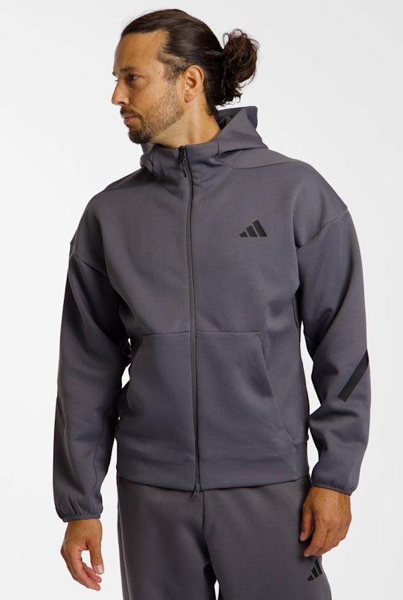 adidas Z.N.E. Full-Zip giacca della tuta uomo Grigio 52392 1