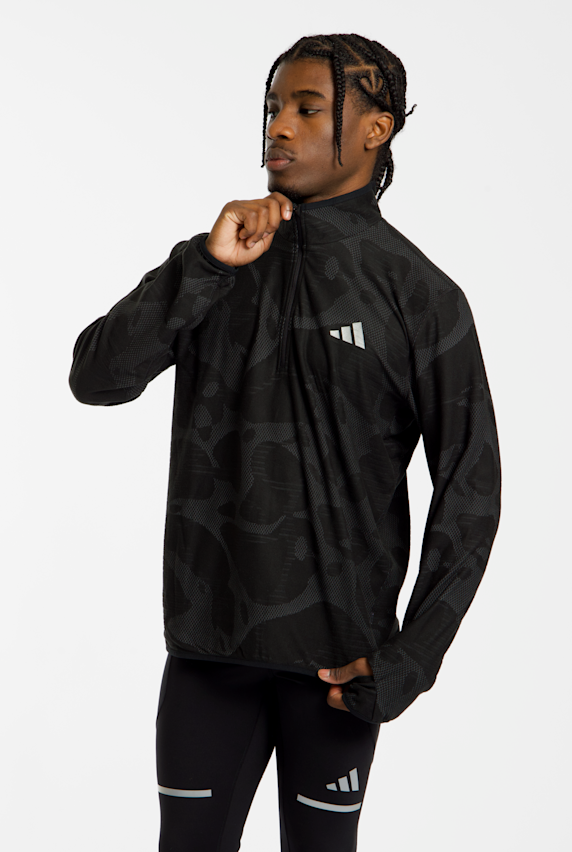 adidas adi365 Running Half-Zip longsleeve hommes Noir 52477 1