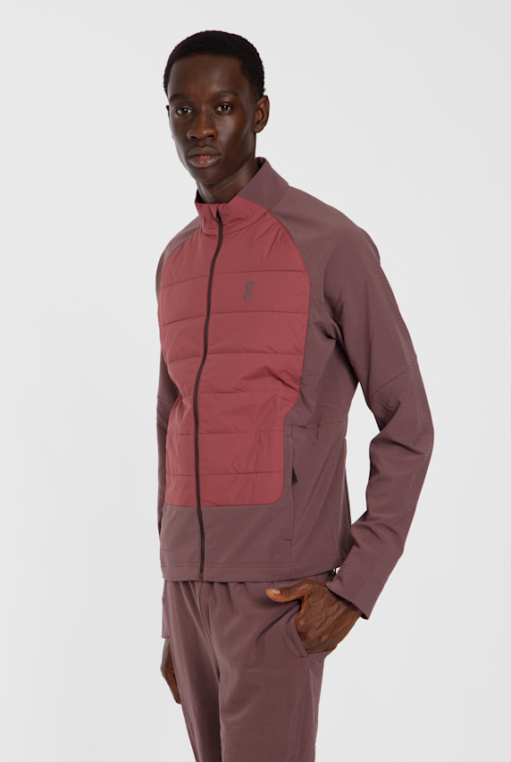 ON Weather Hybrid Herren Laufjacke Rot 52549 1