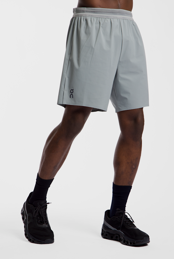 ON Performance 7" short hommes Gris Clair 63423 1