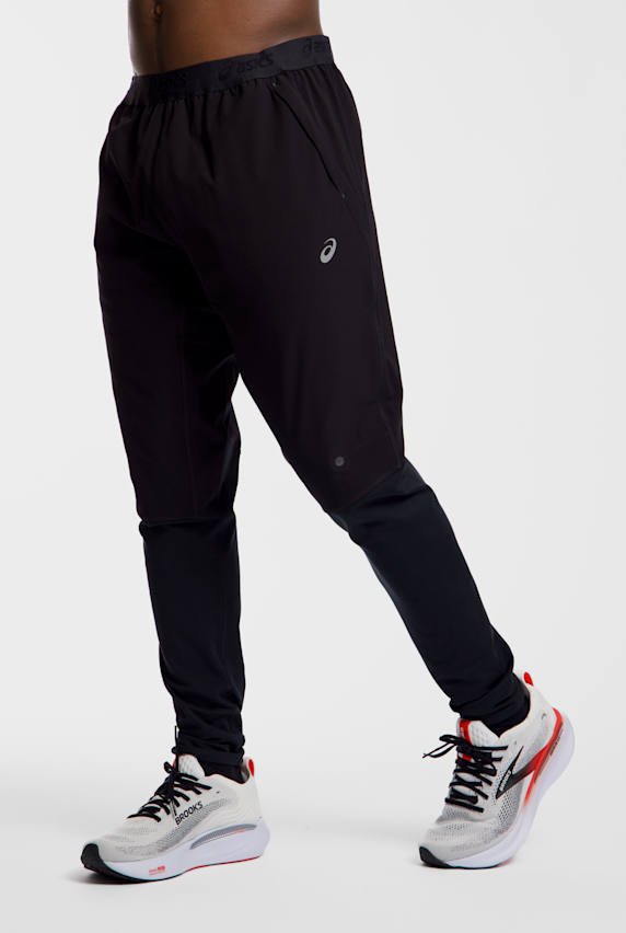 ASICS Road Winter Herren Laufhose Schwarz 52594 1