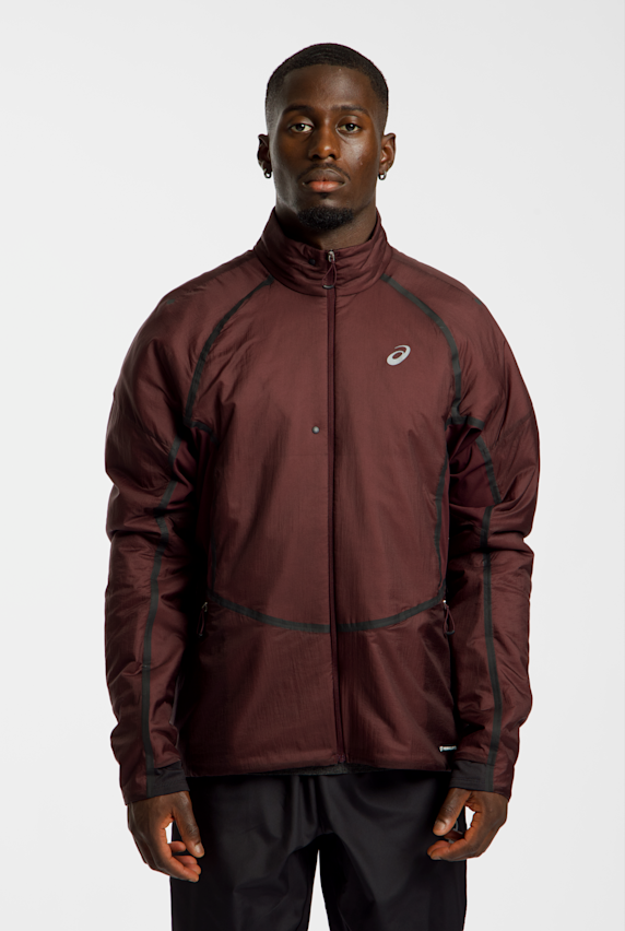 ASICS Road Winter veste de course hommes Rouge 52913 1