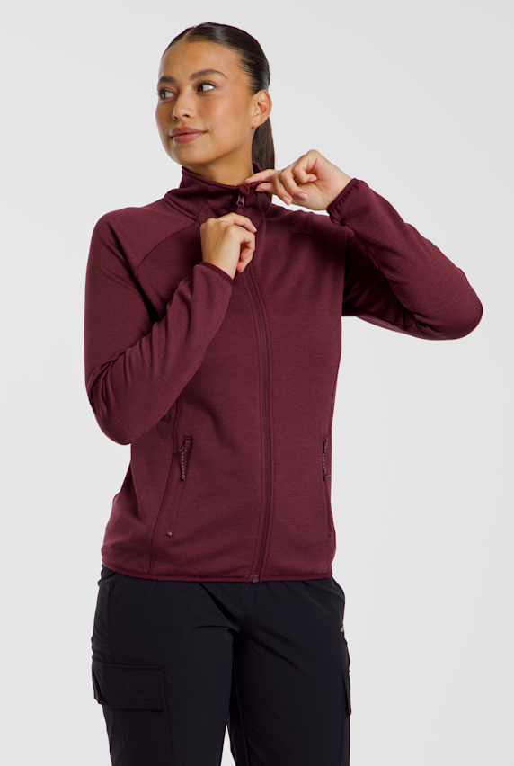 46 NORD Midlayer femmes Bordeaux 52614 1