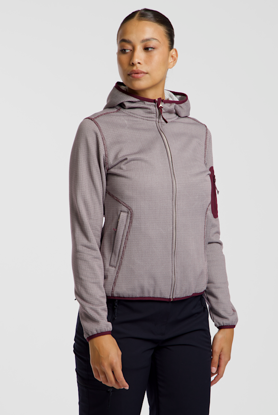 46 NORD Damen Midlayer Bordeaux 52625 1