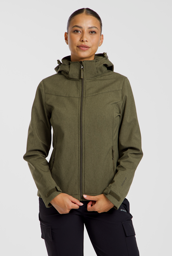 46 NORD Damen Softshelljacke Grün 52684 1