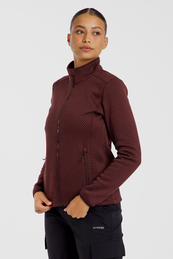 46 NORD Midlayer femmes Bordeaux 52768 1