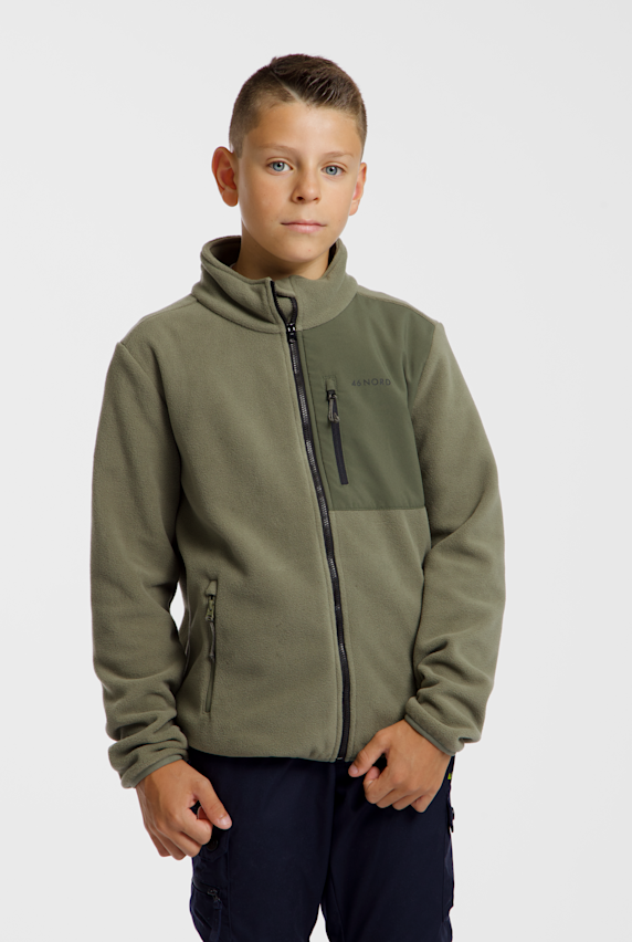 46 NORD midlayer enfants Kaki 52754 1