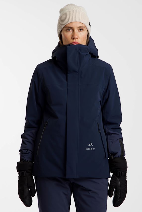 ALBRIGHT Wengen Damen Skijacke Dunkelblau 64981 1