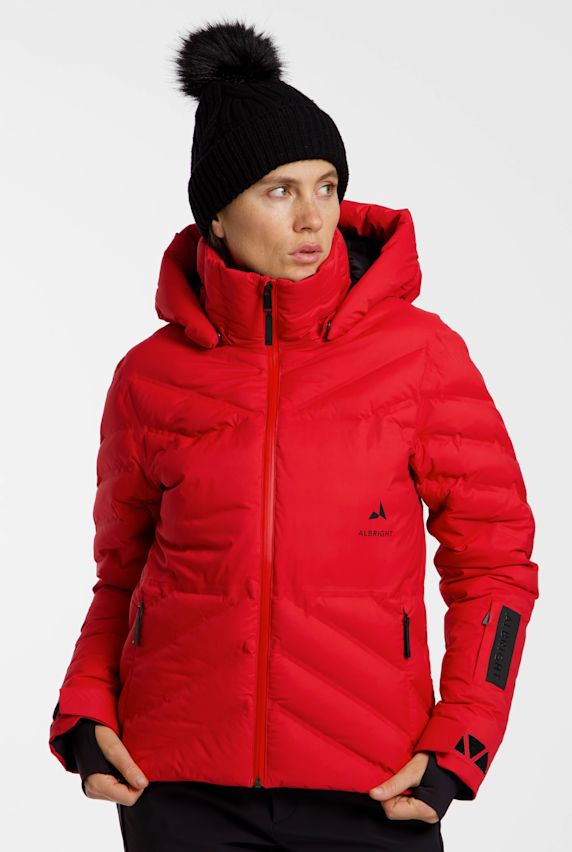 ALBRIGHT Montana giacca da sci donna Rosso 64954 1