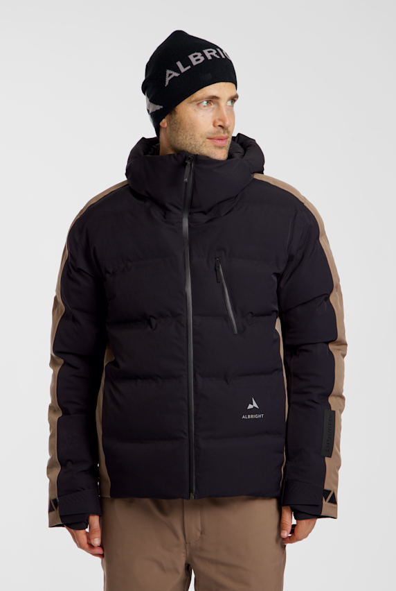 ALBRIGHT Champery Herren Skijacke Schwarz 64949 1