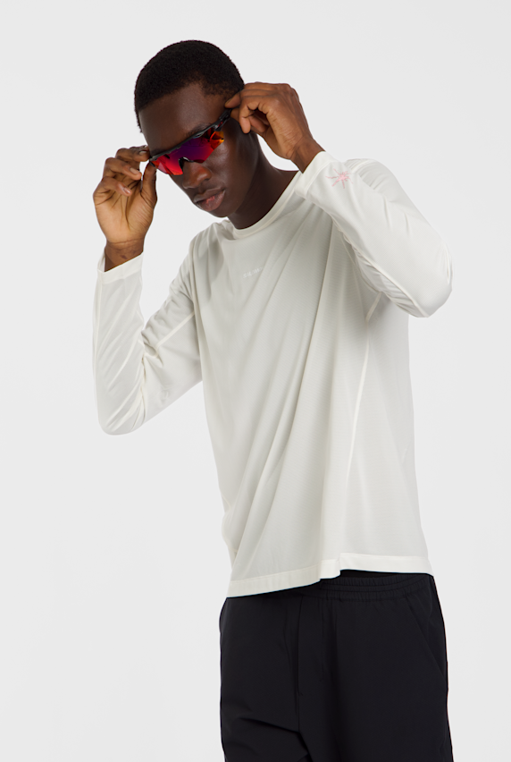 Salomon Shakeout Core Graphic longsleeve uomo Pink 52943 1
