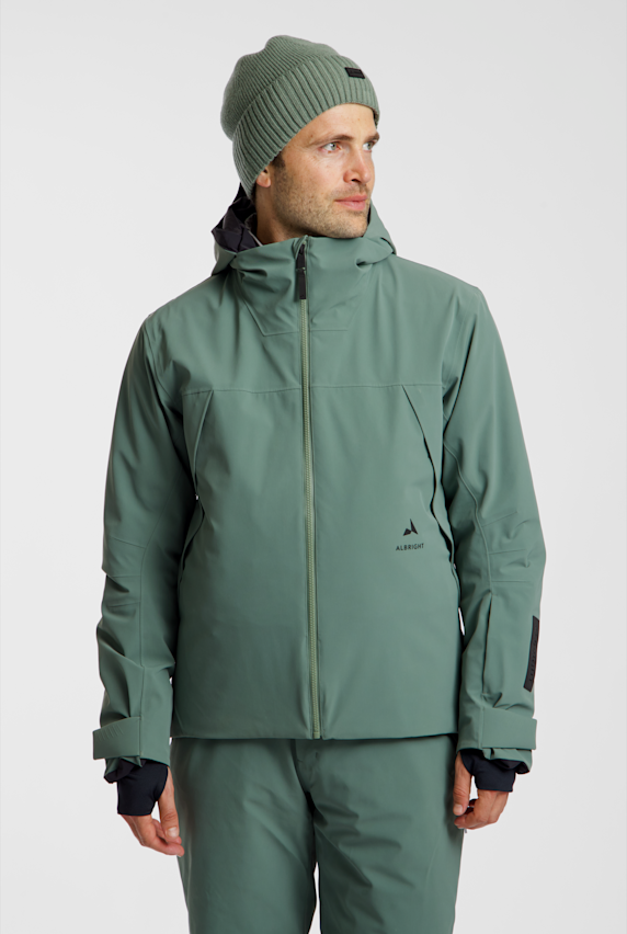 ALBRIGHT Wengen giacca da sci uomo Verde 64950 1