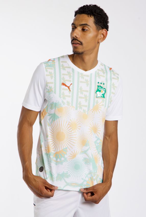 PUMA Côte d’Ivoire Away Replica maillot de football hommes CDM 2026 Blanc 52974 1