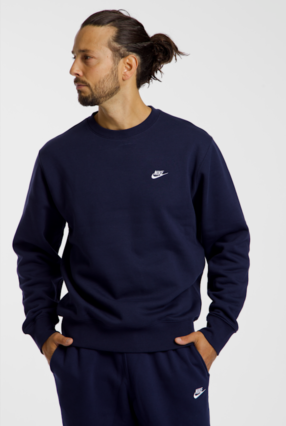 Nike Club Fleece Herren Pullover Dunkelblau 52991 1