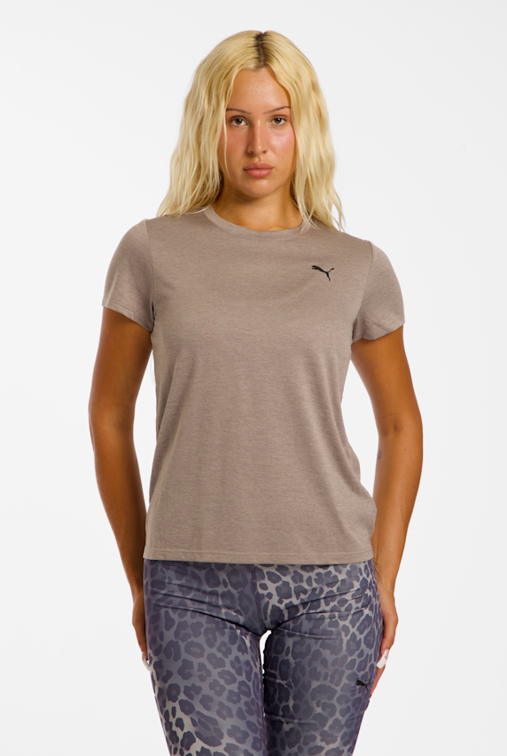 PUMA TAD Essential Heather t-shirt femmes Beige 53390 1