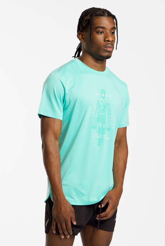 PUMA x HYROX CLOUDSPUN ThermoAdapt t-shirt hommes Menthe 53412 1