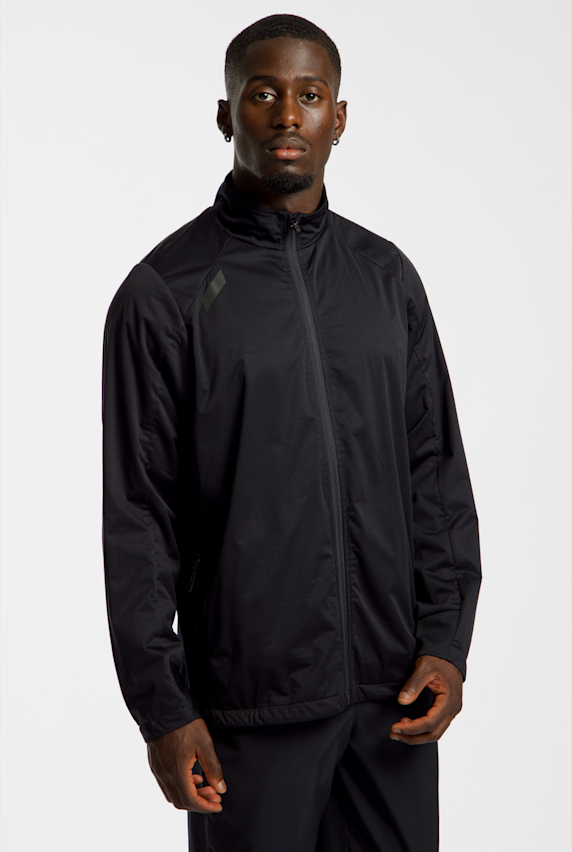 POWERZONE Herren Laufjacke Schwarz 53635 1