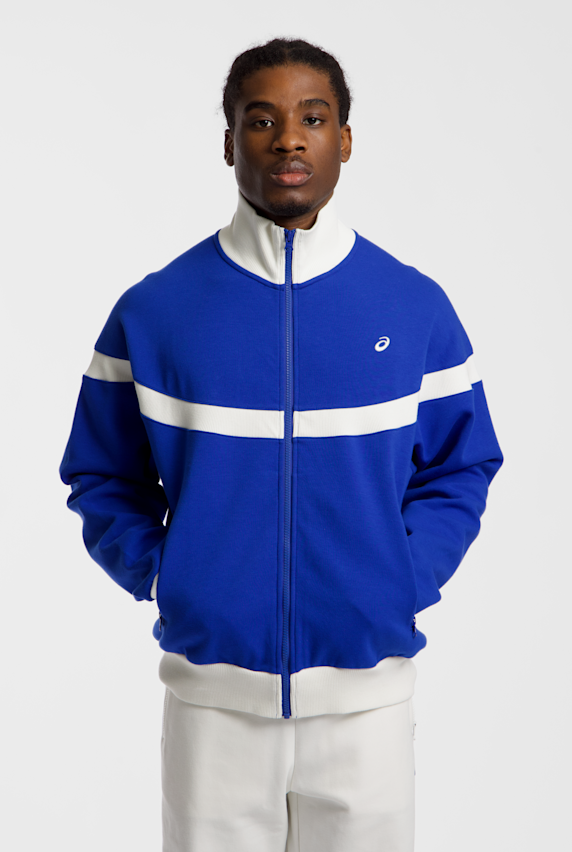 ASICS Heritage Track veste de sport hommes Bleu 53824 1