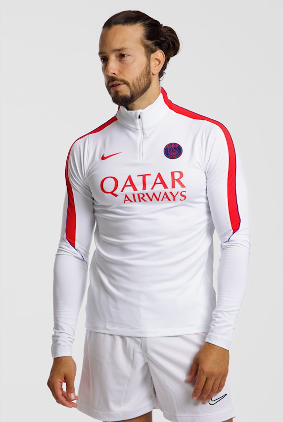 Nike Paris Saint-Germain Dri-FIT Strike longsleeve uomo Bianco 53882 1
