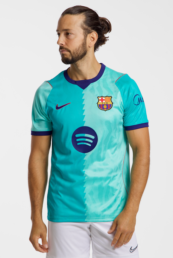 Nike FC Barcelona 3rd Replica Herren Fussballtrikot 26/27 Blau 53883 1