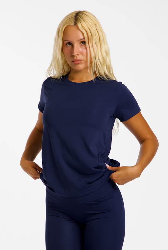 POWERZONE t-shirt femmes Bleu Foncé 53932 1
