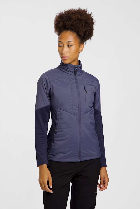 46 NORD Killea Hybrid Insulation Damen Midlayer Blau 68393 1