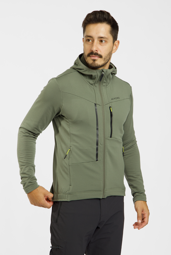 46 NORD Herren Midlayer Grau 68363 1