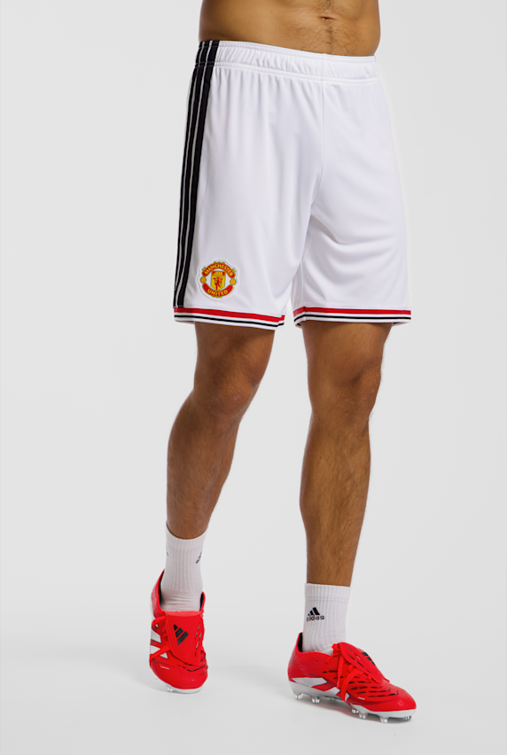adidas Manchester United Home Replica Herren Short 26/27 Weiss 54259 1