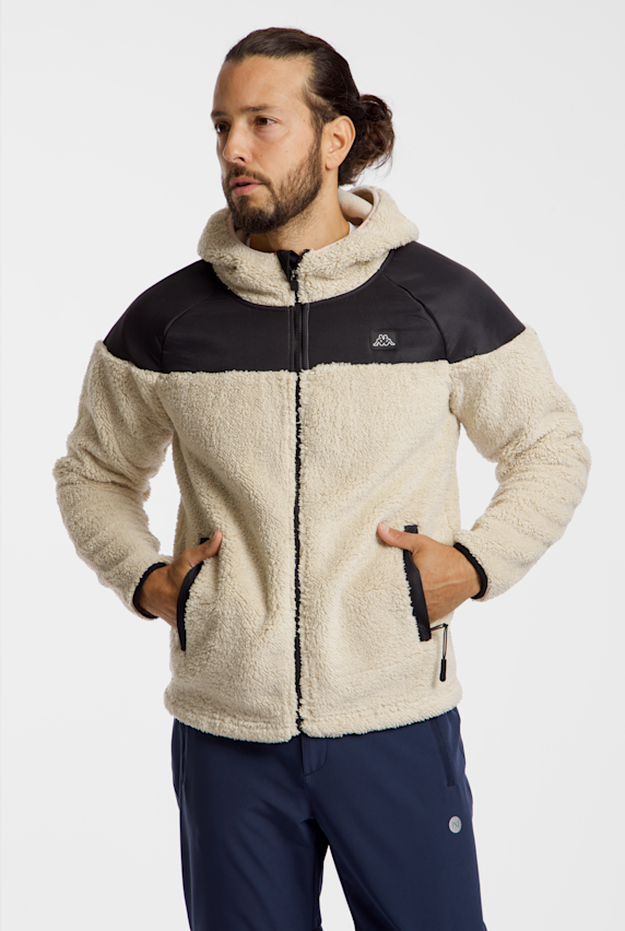 Kappa Ilui giacca in pile uomo Beige 54328 1