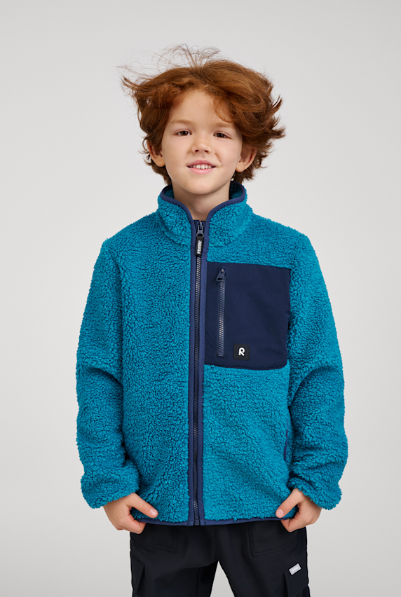reima Turina Mini Fleece midalyer enfants Bleu 54373 1