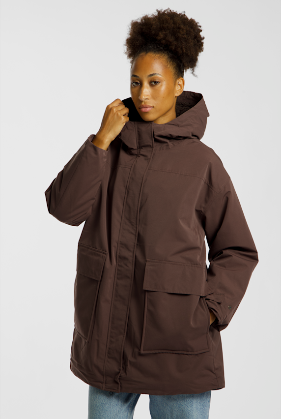 Kappa Shany Damen Parka Braun 54361 1