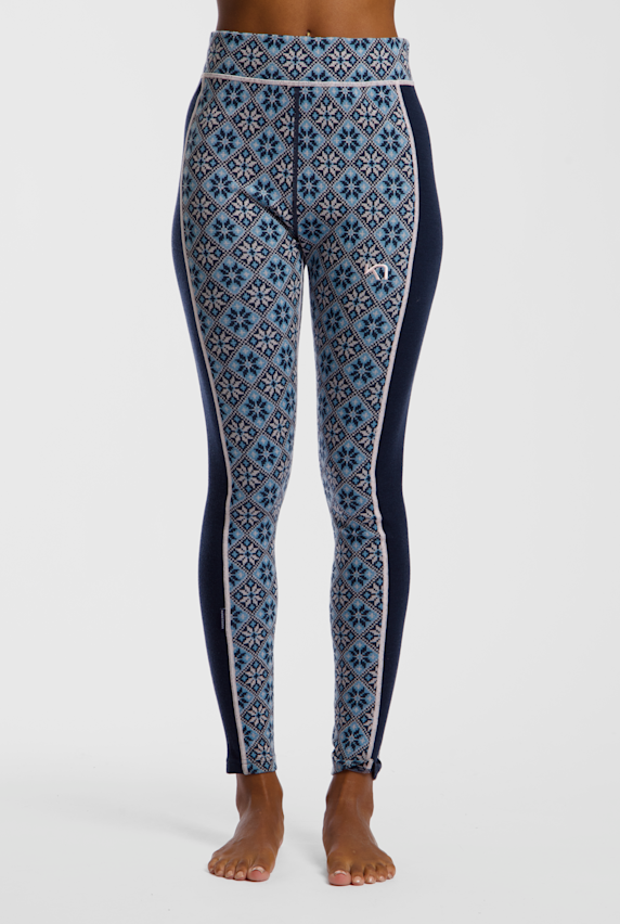 Kari Traa Rose Merino Damen Thermohose Blau 56001 1