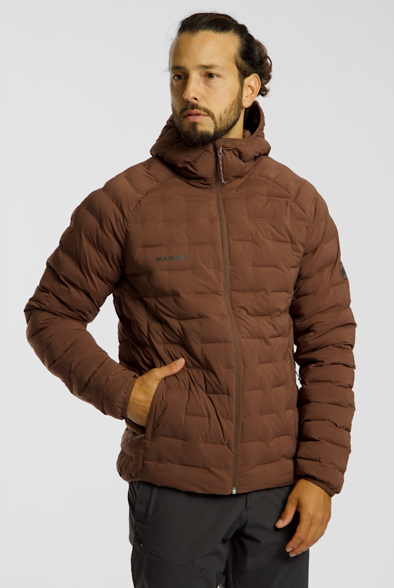 MAMMUT Sender Hooded veste outdoor hommes Marron 66818 1