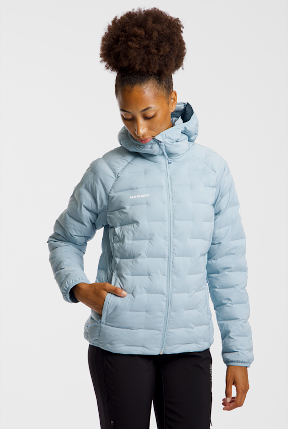 MAMMUT Sender Hooded giacca outdoor donna Azzurro 66833 1