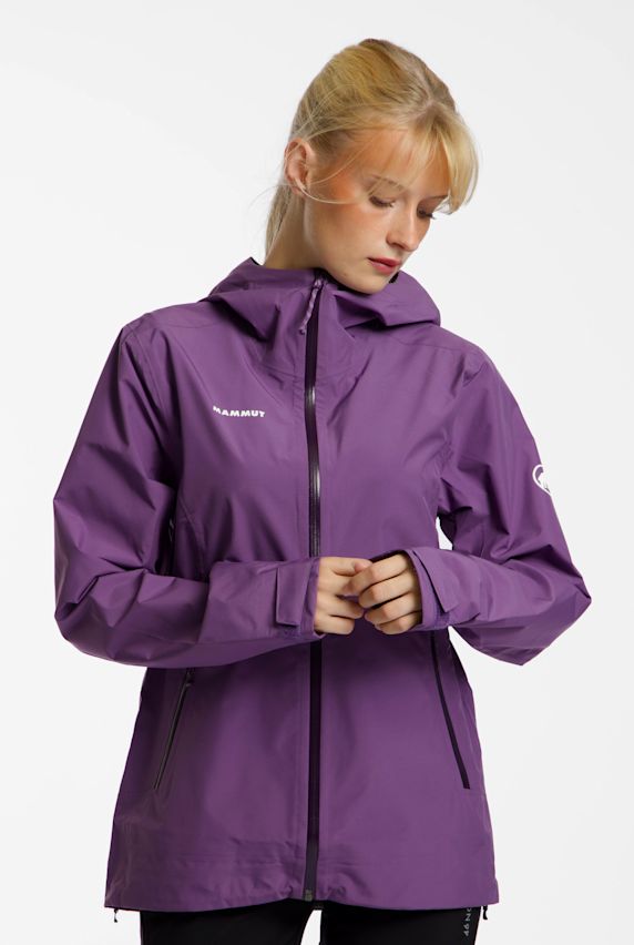 MAMMUT Alto Light Hooded Damen Outdoorjacke Lila 66832 1