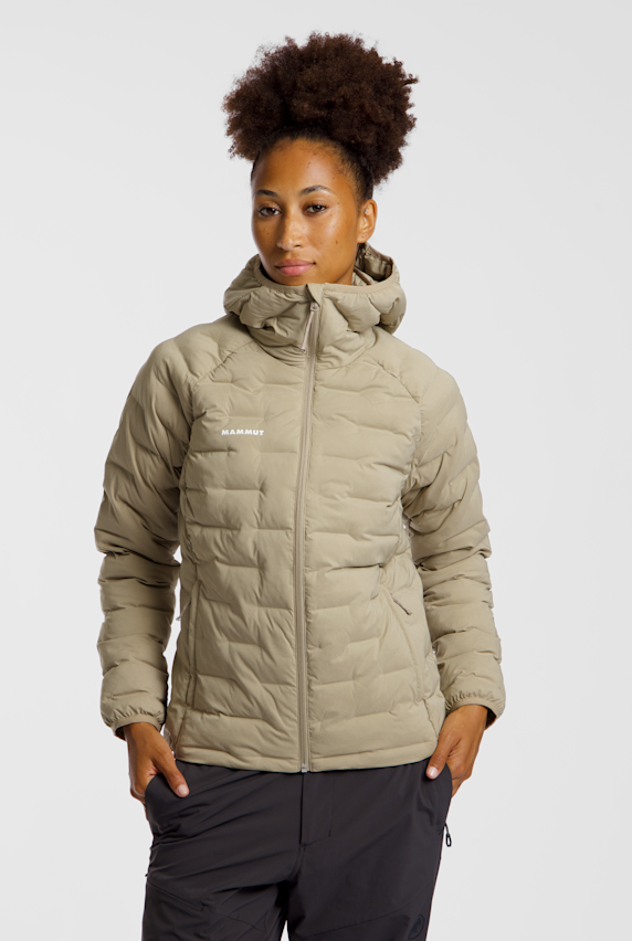 MAMMUT Sender Hooded giacca outdoor donna Beige 66838 1