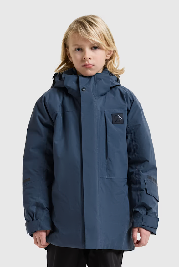 Didriksons Gabbro veste outdoor enfants Bleu 54447 1